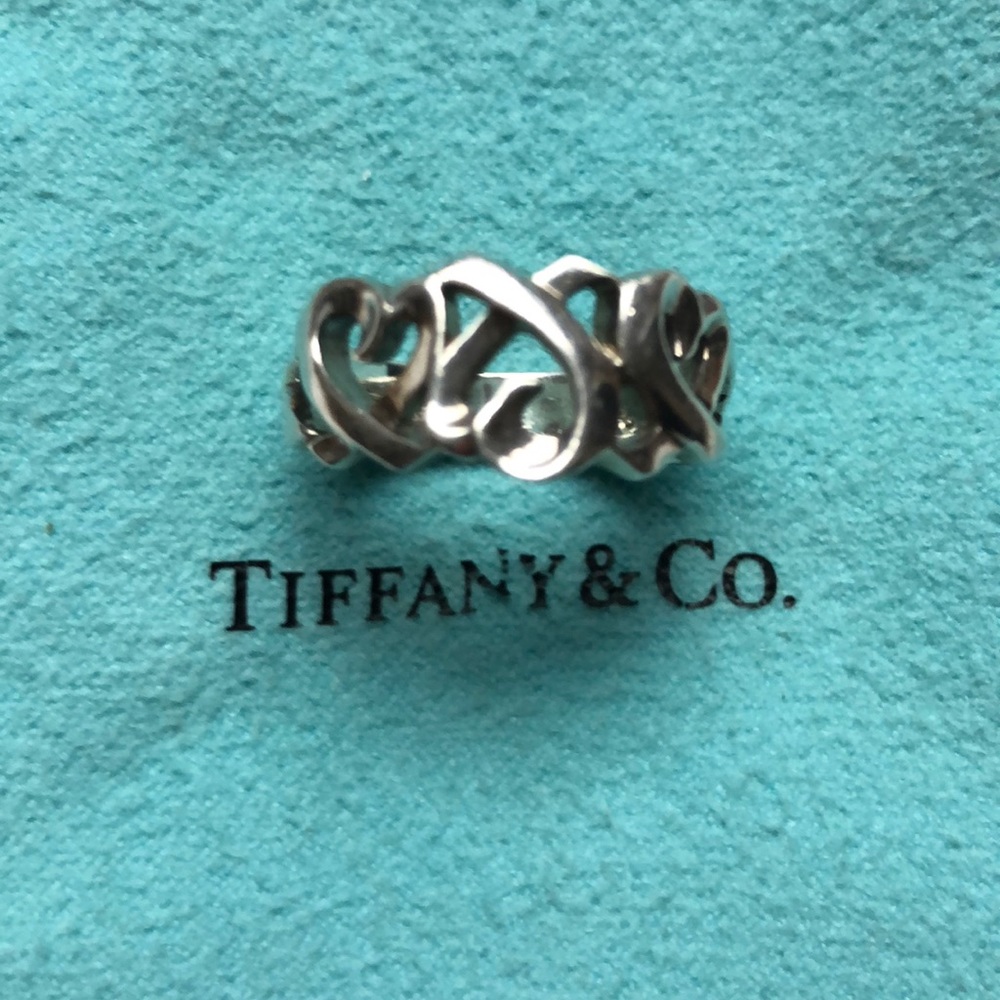 Tiffany & Co. Hearts Ring size 6.5